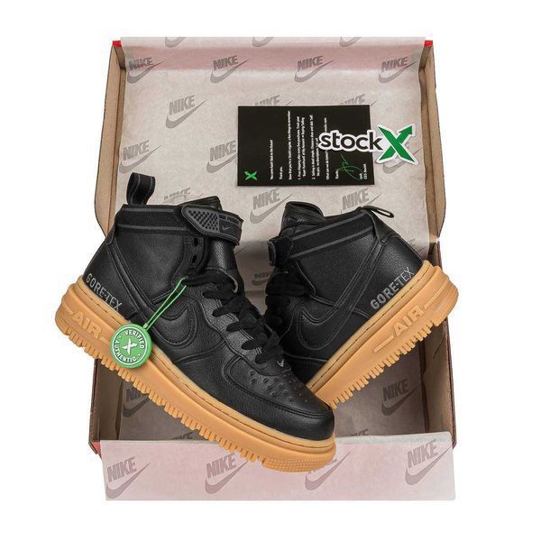 Кросівки Nike Air Force 1 Gore-Tex Black Brown Termo 05268-Чорний-36 фото