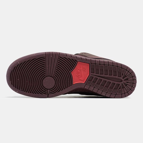 Кросівки Nike SB Dunk Low Bordo Brown 16578-Бордовий-36 фото