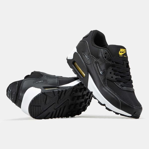 Кросівки Nike Air Max 90 Black White 17727-Чорний-40 фото