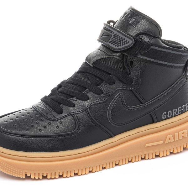 Кросівки Nike Air Force 1 Gore-Tex Black Brown Termo 05268-Чорний-36 фото