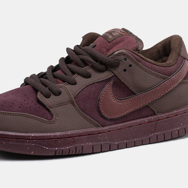 Кросівки Nike SB Dunk Low Bordo Brown 16578-Бордовий-36 фото