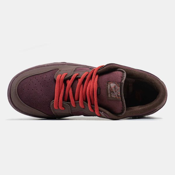 Кросівки Nike SB Dunk Low Bordo Brown 16578-Бордовий-36 фото