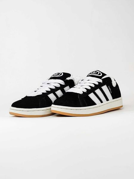 Кросівки Adidas Campus Black White Winter Fur(зимові) 13928-Білий-37 фото