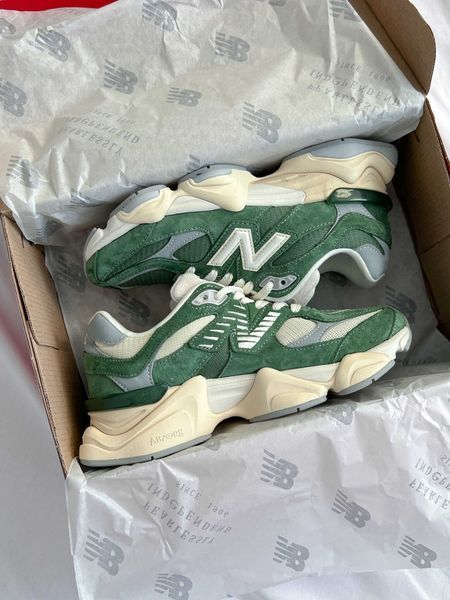 Кросівки New Balance 9060 Green Beige 14658-Зелений-36 фото