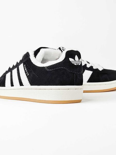 Кросівки Adidas Campus Black White Winter Fur(зимові) 13928-Білий-37 фото