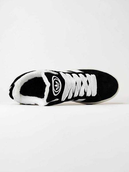 Кросівки Adidas Campus Black White Winter Fur(зимові) 13928-Білий-37 фото