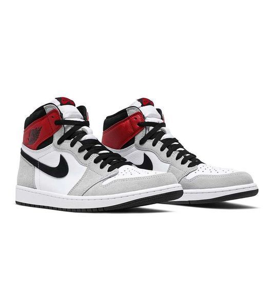 Кросівки Jordan 1 High Retro &ldquo;Light Smoke Grey&rdquo; 04732-Сірий-36 фото