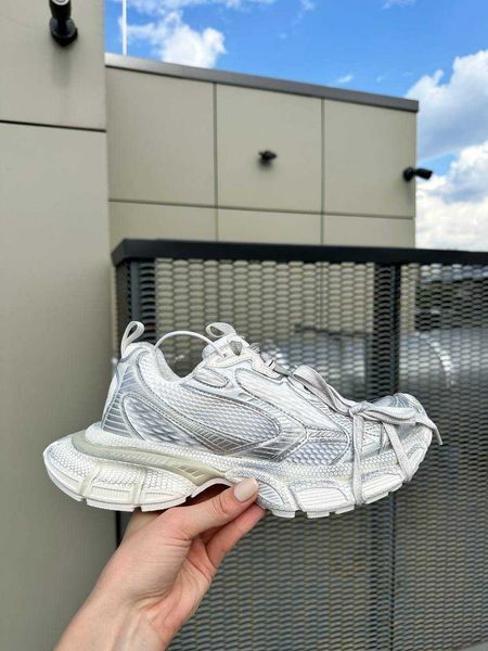 Кросівки Balenciaga 3XL White Silver 12608-Сріблястий-36 фото