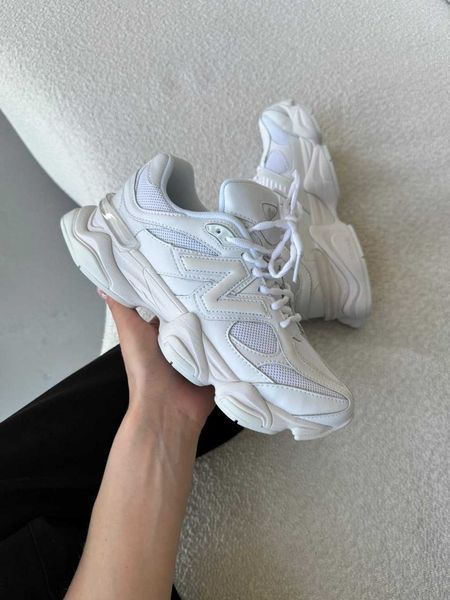 Кросівки New Balance 9060 Triple White 16796-Білий-36 фото