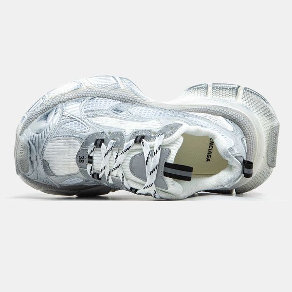 Кросівки Balenciaga 3XL White Silver 12608-Сріблястий-36 фото