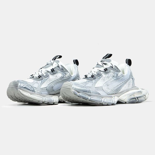 Кросівки Balenciaga 3XL White Silver 12608-Сріблястий-36 фото
