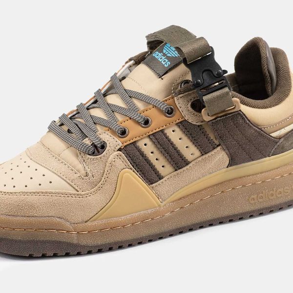 Кросівки Adidas Forum Low x Bad Bunny 07748-Коричневий-36 фото