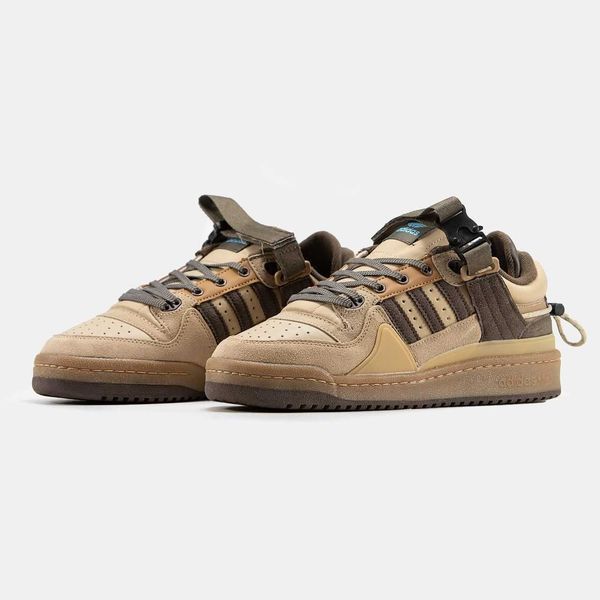 Кросівки Adidas Forum Low x Bad Bunny 07748-Коричневий-36 фото