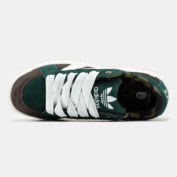 Кросівки Adidas LWST x Bape Green Brown White 17759-Зелений-36 фото