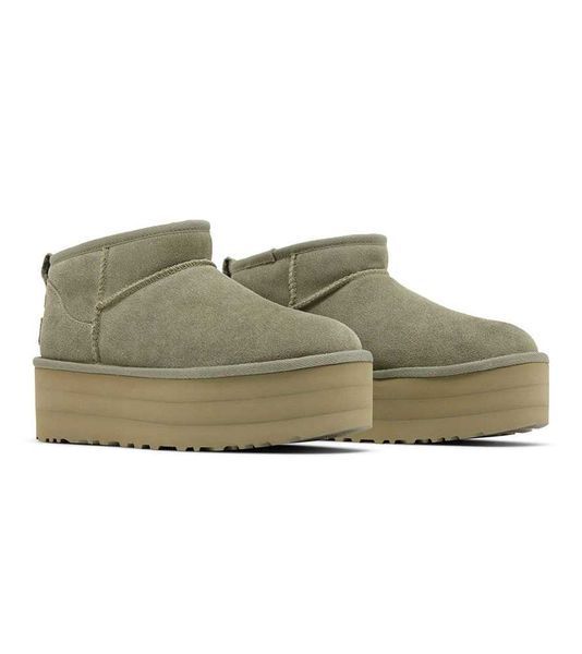 Угги на платформі UGG Ultra Mini Platform Khaki 13845-Хакі-36 фото