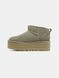 Угги на платформі UGG Ultra Mini Platform Khaki 13845-Хакі-36 фото 1