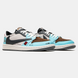 Кросівки Jordan 1 Low Jackboys Cactus Jack 13275-Блакитний-44 фото 2