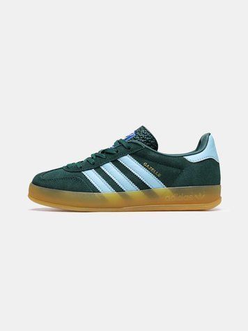 Кросівки Adidas Gazelle Indoor Green Blue 12751-Зелений-37 фото