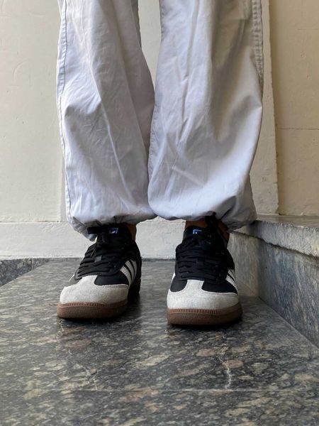 Кросівки Adidas Samba Black White 12290-Чорний-36 фото