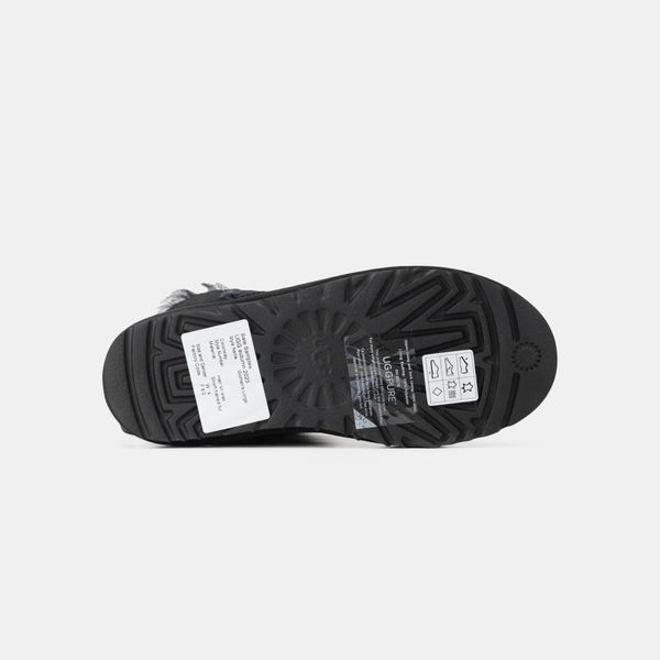 UGG Mini Zip Black Lacquer 10495-Чорний-36 фото