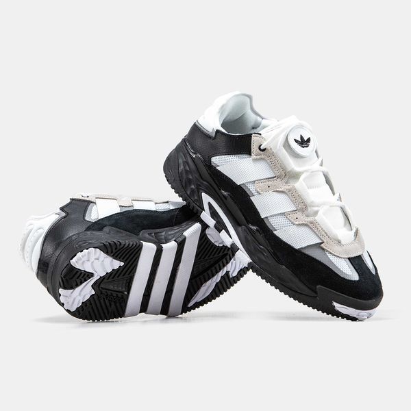 Кросівки Adidas Niteball Black White 07768-Білий-40 фото