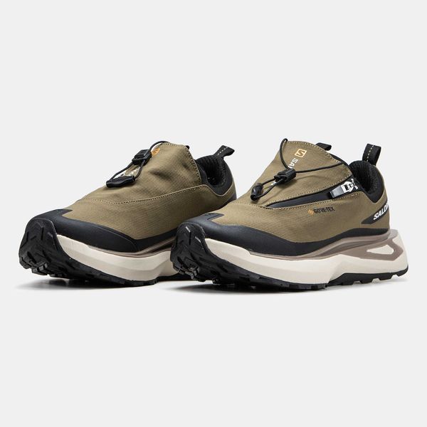 Кросівки Salomon Odyssey Gore-Tex Olive Black 18182-Хакі-41 фото
