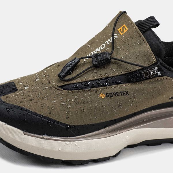 Кросівки Salomon Odyssey Gore-Tex Olive Black 18182-Хакі-41 фото