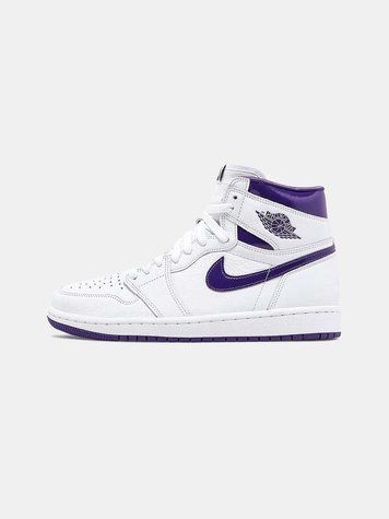 Кросівки Jordan 1 Retro High Court Purple 06921-Фіолетовий-37 фото