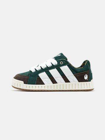 Кросівки Adidas LWST x Bape Green Brown White 17759-Зелений-43 фото
