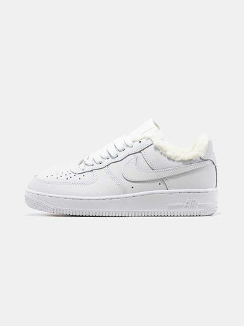 Кросівки Nike Air Force White Winter (зимові) 07424-Білий-43 фото