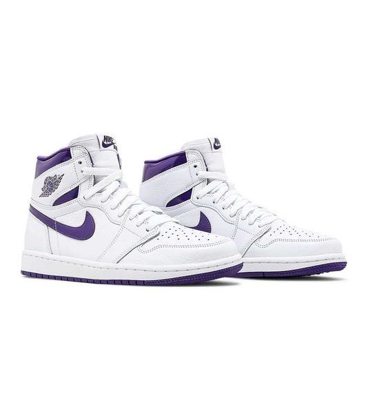Кросівки Jordan 1 Retro High Court Purple 06921-Фіолетовий-37 фото