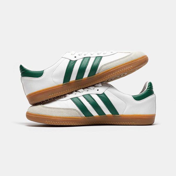 Кросівки Adidas Samba White Green 11422-Зелений-37 фото
