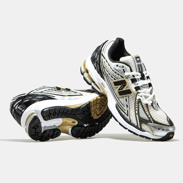 Кросівки NB New Balance M1906 White Gold Silver Black 09995-Золотий-36 фото