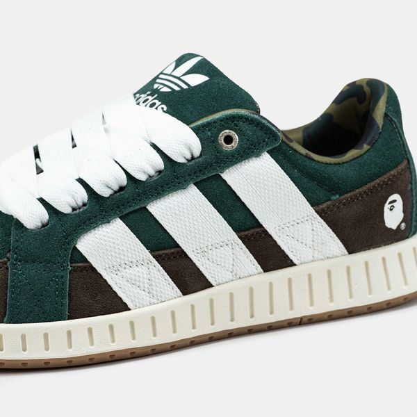 Кросівки Adidas LWST x Bape Green Brown White 17759-Зелений-43 фото
