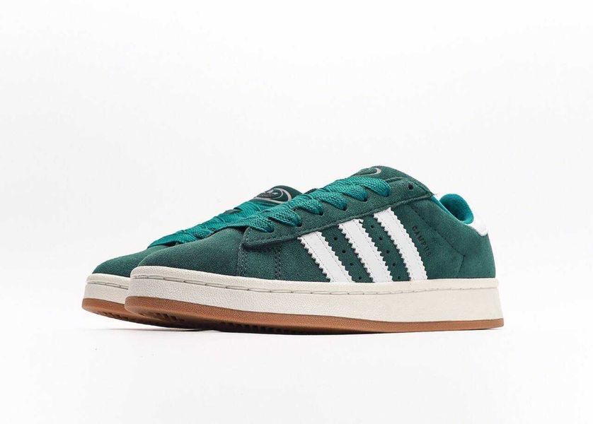 Кросівки Adidas Campus Dark Green White 11933-Зелений-36 фото