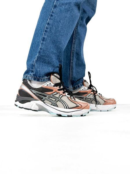 Кросівки Asics GT-2160 Oyster Grey Brick Dust 15640-Червоно-золотий-36 фото