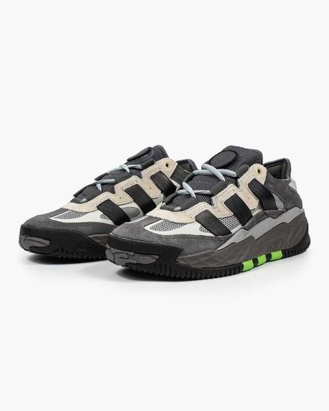 Кросівки Adidas Niteball Grey Green 07594-Темно-сірий-36 фото