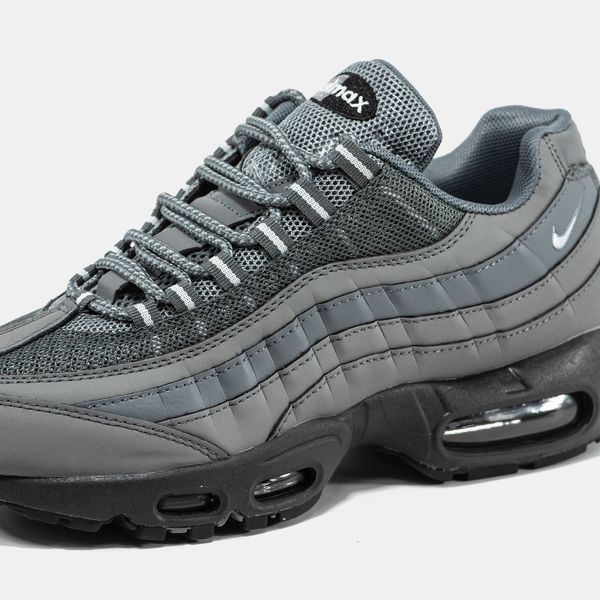 Кросівки Nike Air Max 95 Grey Black 19696-Сірий-44 фото