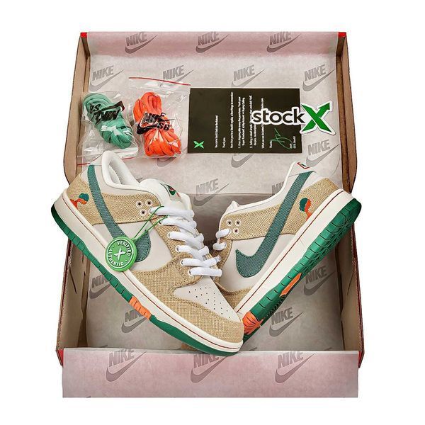 Кросівки Nike x Jarritos SB Dunk Low &laquo;Phantom Orange Malachite&raquo; 12953-Зелений-36 фото