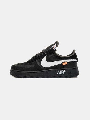 Кросівки Nike Air Force 1 Off-White Black 00847-Чорний-41 фото