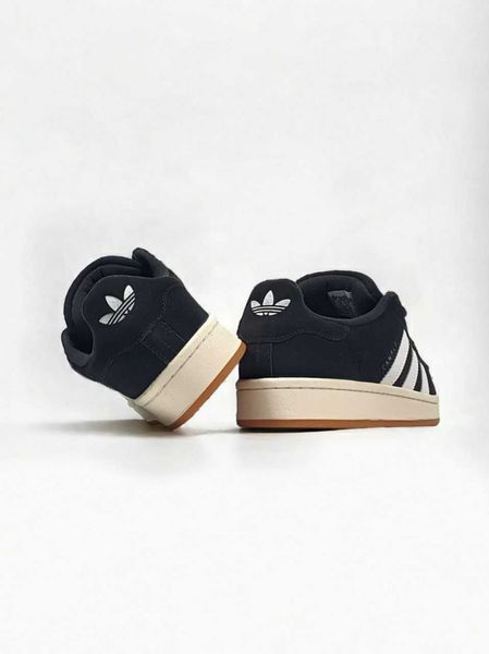 Кросівки Adidas Campus Black White Winter Fur(зимові) 13950-Чорний-36 фото