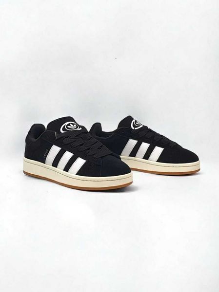 Кросівки Adidas Campus Black White Winter Fur(зимові) 13950-Чорний-36 фото