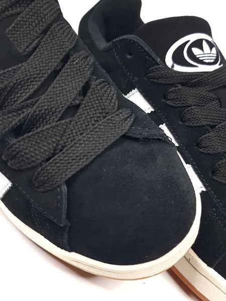 Кросівки Adidas Campus Black White Winter Fur(зимові) 13950-Чорний-36 фото
