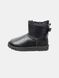 Угги UGG Bailey Bow Mini Leather 04070-Чорний-36 фото 1