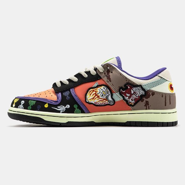 Кросівки Nike SB Dunk Low x Halloween Custom 16099-Мультиколор-36 фото