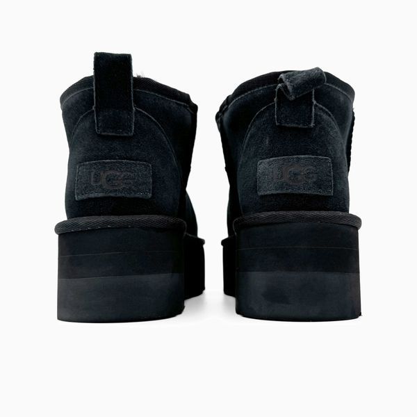 Угги на платформі UGG Ultra Mini Platform Black 10240-Чорний-37 фото