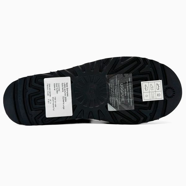 Угги на платформі UGG Ultra Mini Platform Black 10240-Чорний-37 фото
