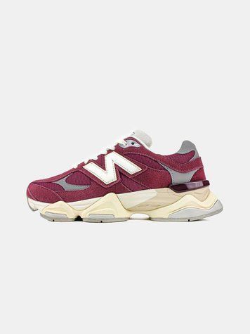Кросівки New Balance 9060 Washed Burgundy White 14655-Бордовий-36 фото