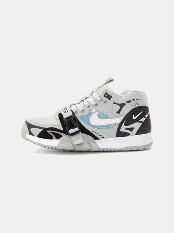 Кросівки Nike Air Trainer 1 Utility Beige Black White Hologram 09376-Сірий-42 фото