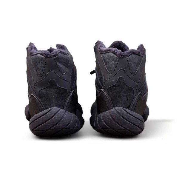 Кросівки Adidas Yeezy Boost 500 High Black WInter Fur(зимові) 09643-Чорний-41 фото
